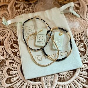 Enewton Onyx Classy 3Pc Bracelet Set